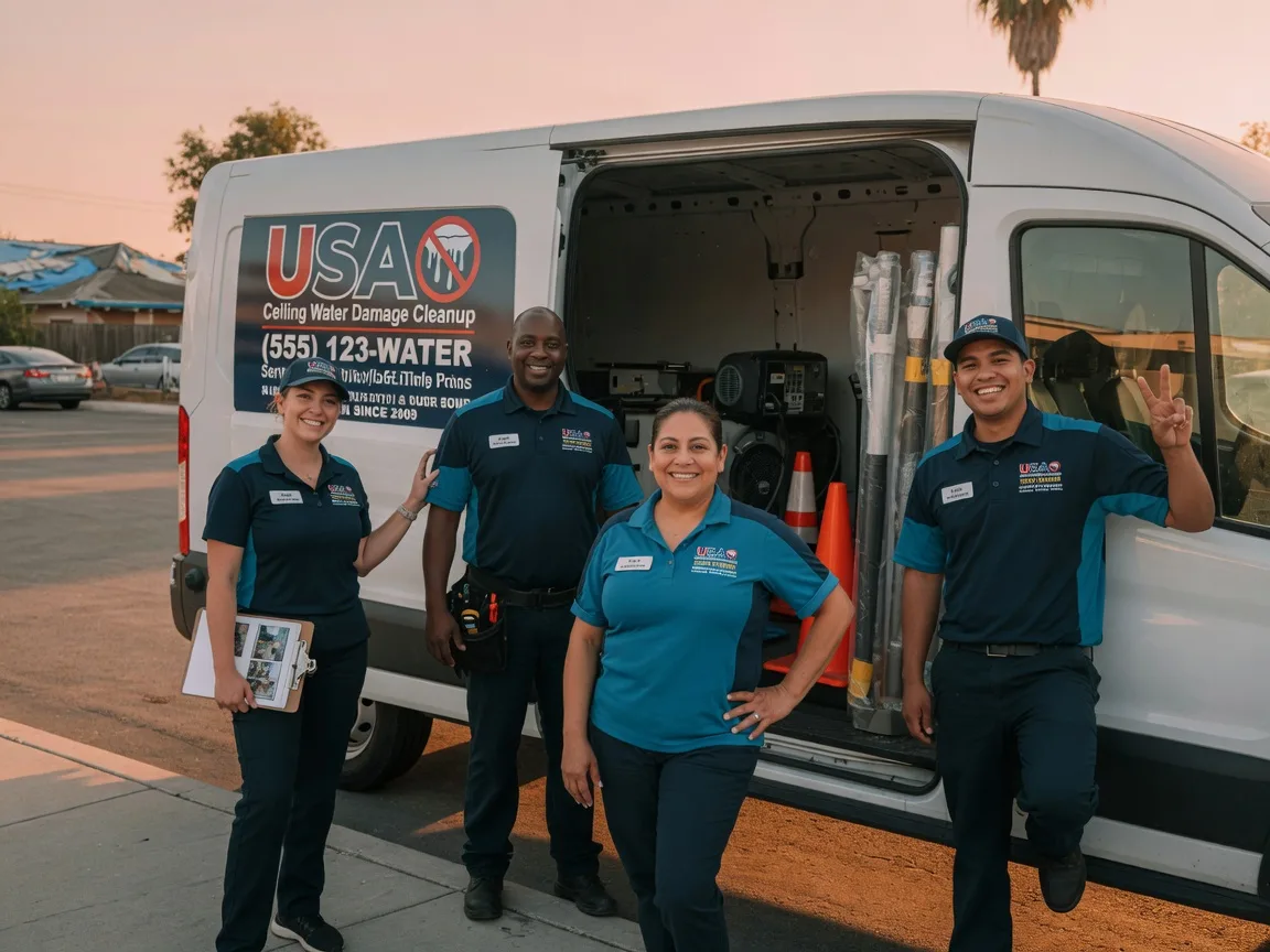Ceiling Water Damage Restoration company in Hermosa, SD